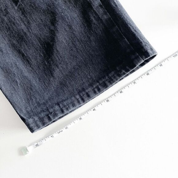 Banana Republic Mens Dark Wash Denim Straight Jeans Black 38x32 - Picture 4 of 9